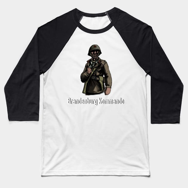 Brandenburg Kommando Baseball T-Shirt by heinavaara